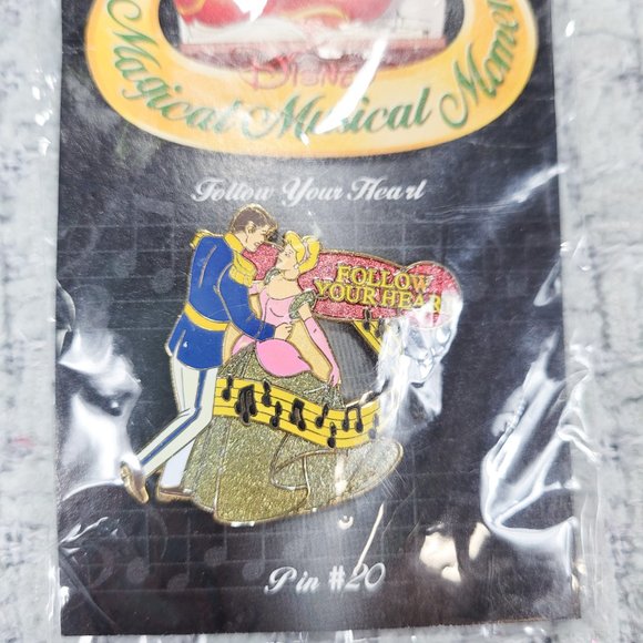Mix n' Match 3/$30 Disney Pin Musical Moments Cinderella Follow Your Heart #20 - Picture 2 of 3